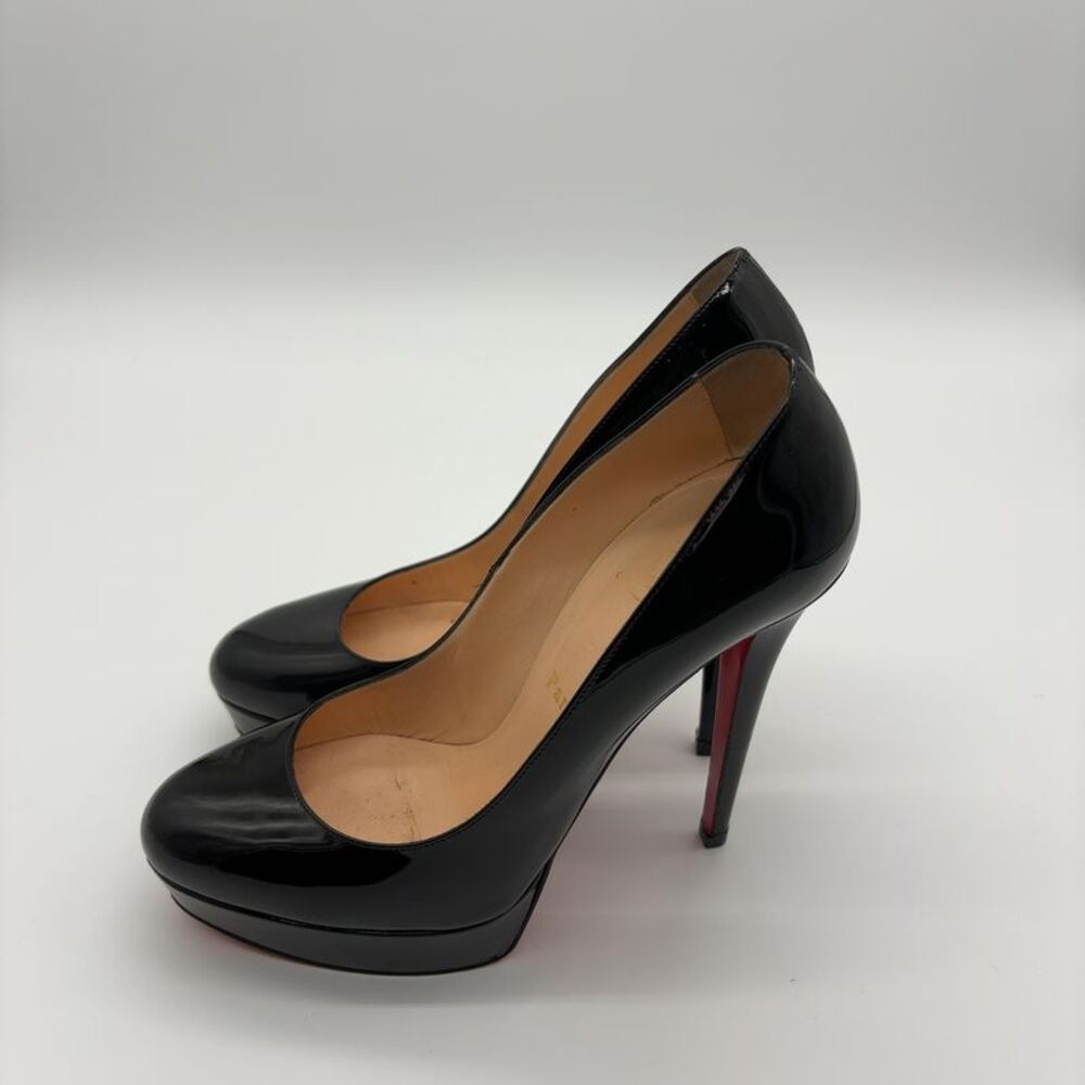 Christian Louboutin Patent Platform Pumps - Picture 2 of 7